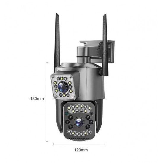 1080P WIFI LAN 300W IP Камера 3.0MP 3.6mm Външна/Вътрешна охранителна камера